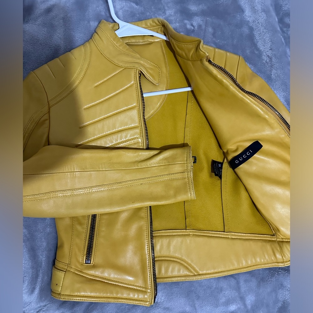 Yellow Gucci Jacket